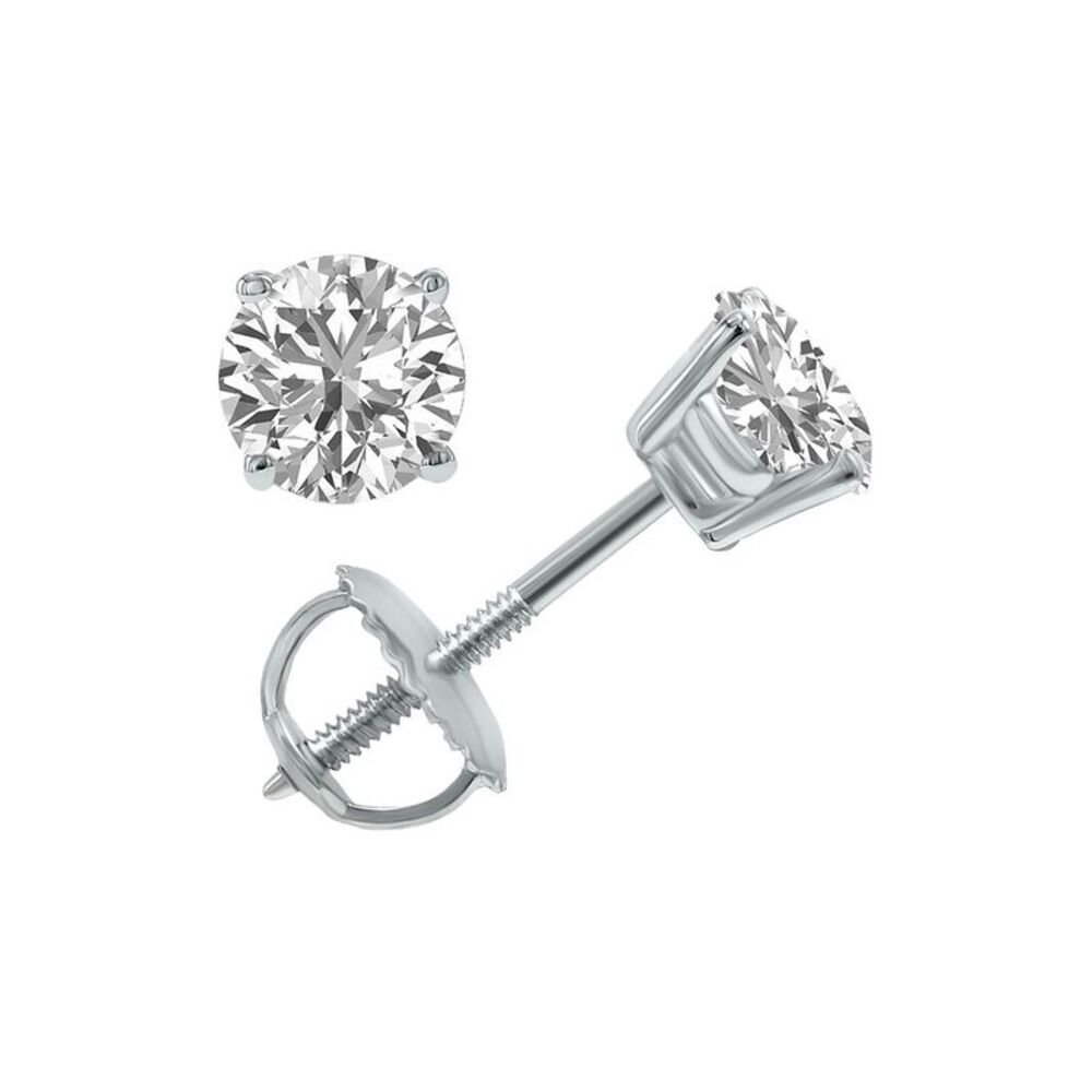 14K 1.00 Ct. Tw. Lab Grown Diamond Earrings